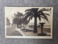 CPA NICE UN COIN DE LA PROMENADE DES ANGLAIS