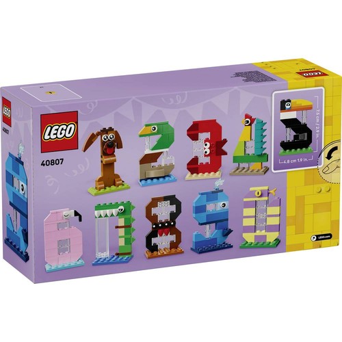Lego icons 40807 - 40807, chiffres