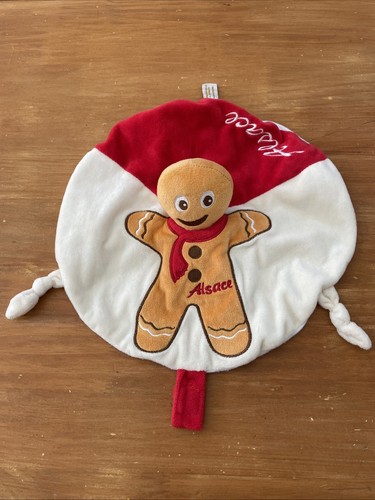 Doudou plat rond bonhomme - doudou,
