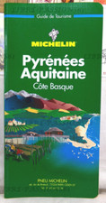 GUIDE TOURISTIQUE MICHELIN N°22, PYRÉNÉES, AQUITAINE, CÔTE BASQUE, 1997