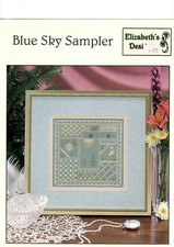 point de croix livret Blue Sky