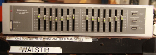 Pioneer 550 stereo - sg-550, graphic