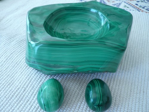 Cendrier malachite zaire - du,