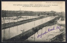 CPA Ham /Somme, Eut souffrir du pillage du dynamitage des Boches puis de l´inon 