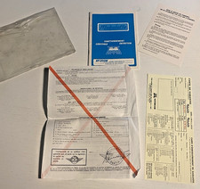 Neuf, sous Plastique, Pochette MOBYLETTE  H 50  Entretien, Garantie & Mines 1970