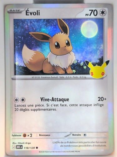Carte pokemon evoli holo - evoli,