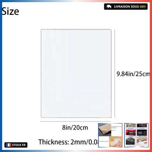 Pièces plexiglass plaque - 5,