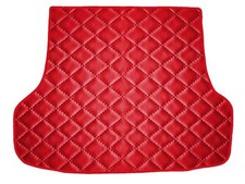 Cuir éco Tapis coffre ROUGE