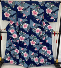 Kimono japonais vintage coton