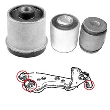 kit silentblocs de bras / balancier arrière pour Lancia Lybra