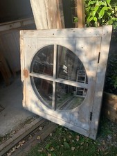 Fenêtre bois miroir