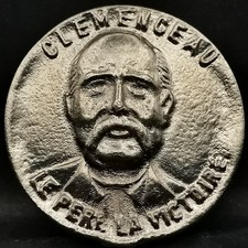 MEDAILLE JETON 31mm CLEMENCEAU
