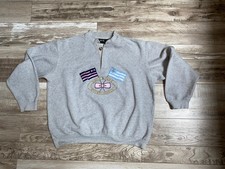 pull col boutonné coton peigné gris EDEN PARK taille XL pour homme petit