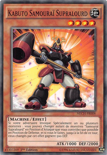 Kabuto samouraï - yu-gi-oh,