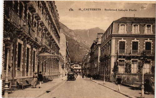Cpa cauterets boulevard - cpa,