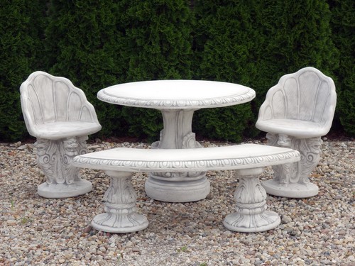 Salon jardin banc chaises - salon,