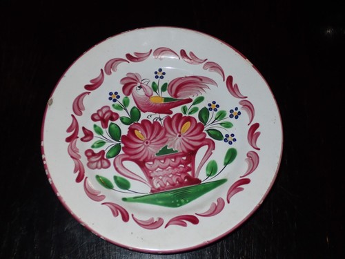 Ancienne assiette luneville - ancienne,