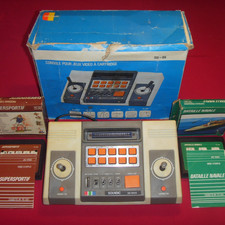 FONCTIONNE : Ancienne console à cartouches Soundic SD 050S 05 couleur sous-marin