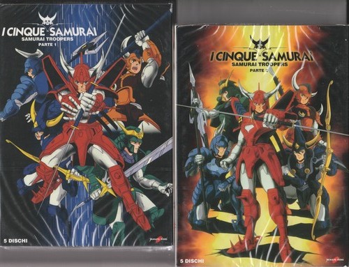 Dvd five samurai - 10, troopers