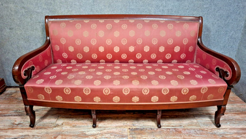 Canapé banquette d époque - canapé, /
