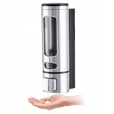 Manuelle Distributeur de Savon Du Liquide Montage Mural Dispender pour Bain