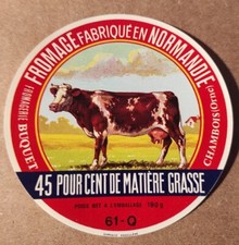 🍀 Étiquette de fromage