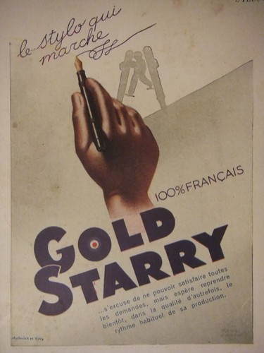 Publicité gold starry - starry, le