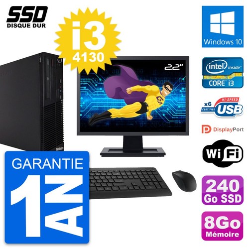 Lenovo m73 sff ecran - sff, 22"