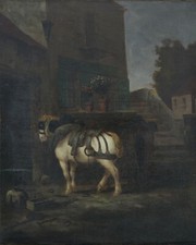 Ancien tableau  Animalier
