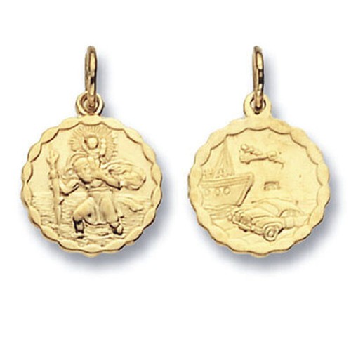 Pendentif doré