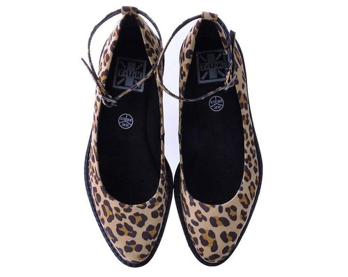 Tuk leopard pointed - pointed, ballet
