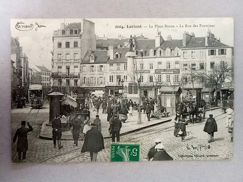 Cpa lorient place bison - (56),,