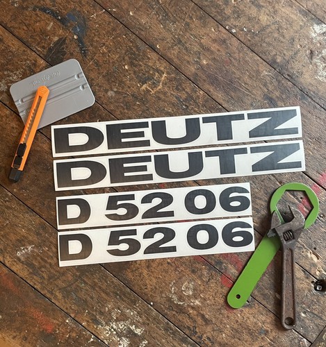 Deutz d5206 autocollant - /, /