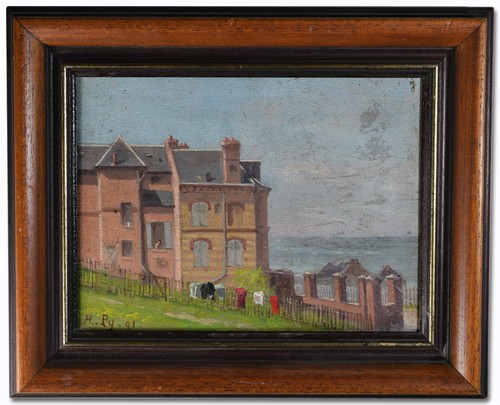 Tableau ancien huile sur - tableau,