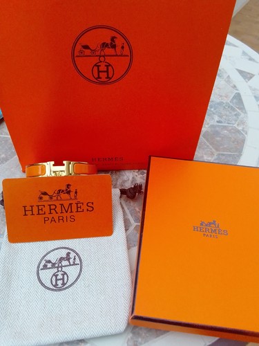 Bracelet hermes clic - clic, orange