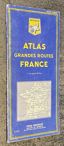 Atlas michelin grandes routes - atlas,