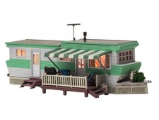 WOODLAND SCENICS Mobil home éclairé et aménagé Grillin' & Chillin' - HO 1/87 - W