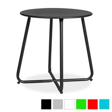 Table basse ronde Table de jardin Table d'appoint Métal Massif Table Homestyle4u