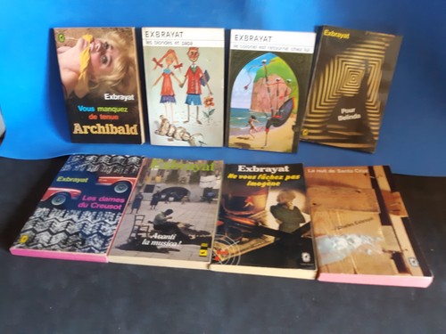 Lot livres exbrayat - 8,