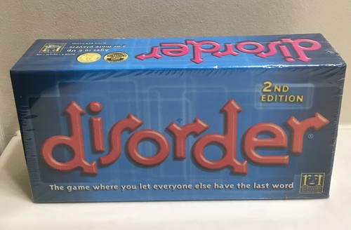 Disorder family word game - family,