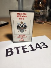 Cassette audio Marches Militaires de la Russie Impériale - SERP - RARE