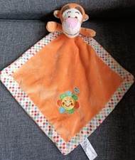 1084?Doudou Tigrou Disney Nicotoy Tigger Mouchoir Winnie L'ourson Pooh Orange