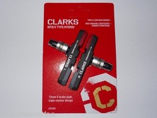 paire de patin vélo VTT V-Brake à vis triple gomme CLARK'S 301