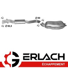 Echappement silencieux pour