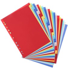 21 Intercalaires Classeur A4