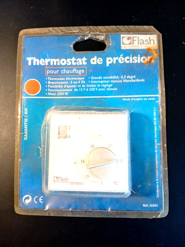 Thermostat electronique hager - thermostat,
