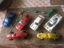 scalextric et autre lot de voitures en l etat