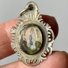 Médaillon en nacre XIX ´je