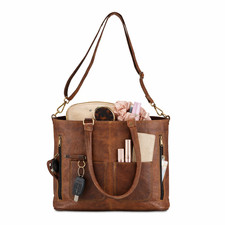 Cuir Vintage Fourre-Tout Sac