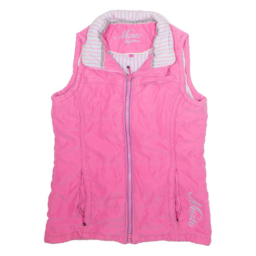 Gilet femme musto rose - gilet, s